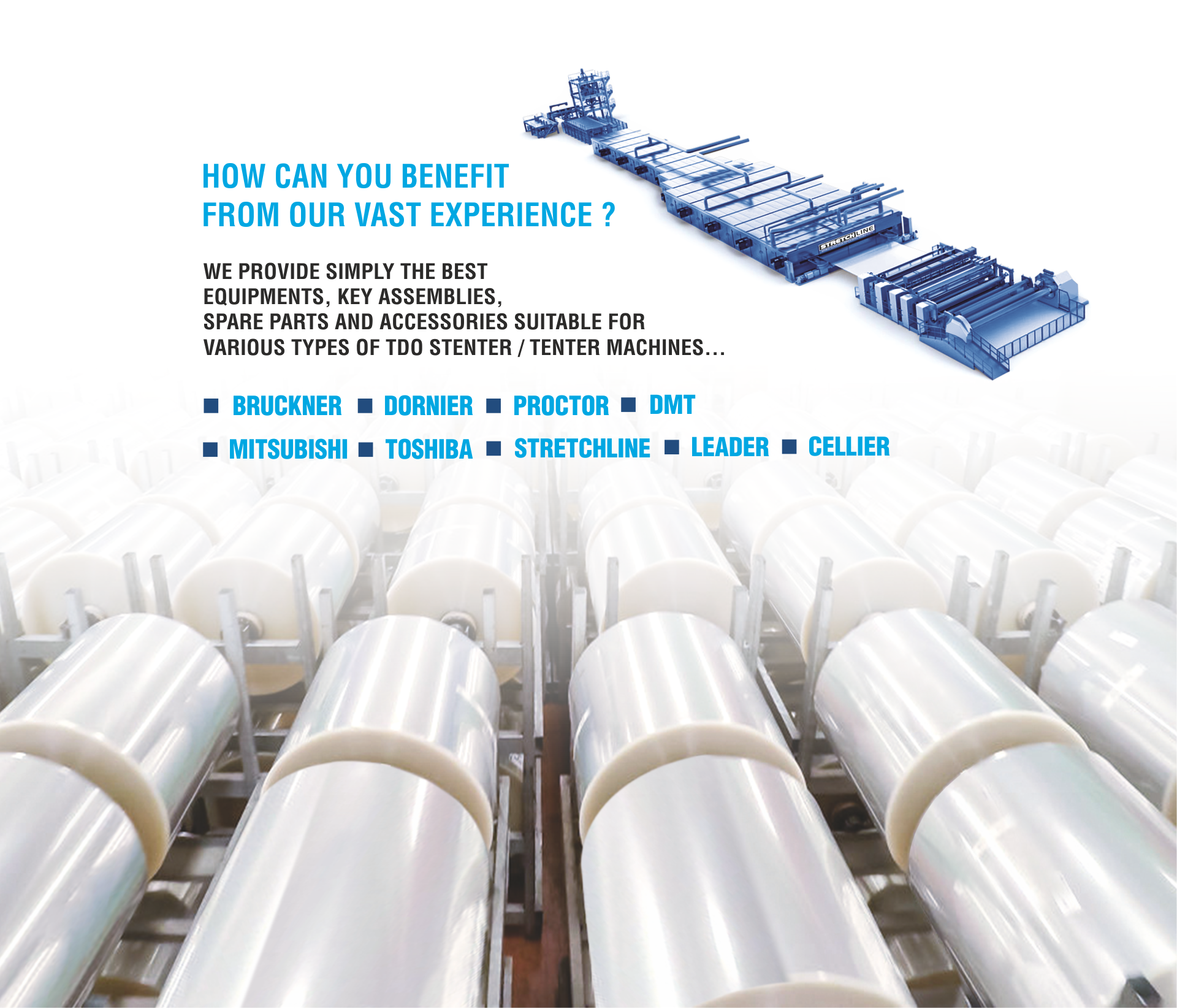 Fourwents Film Line Machinery and Production Film Rolls
