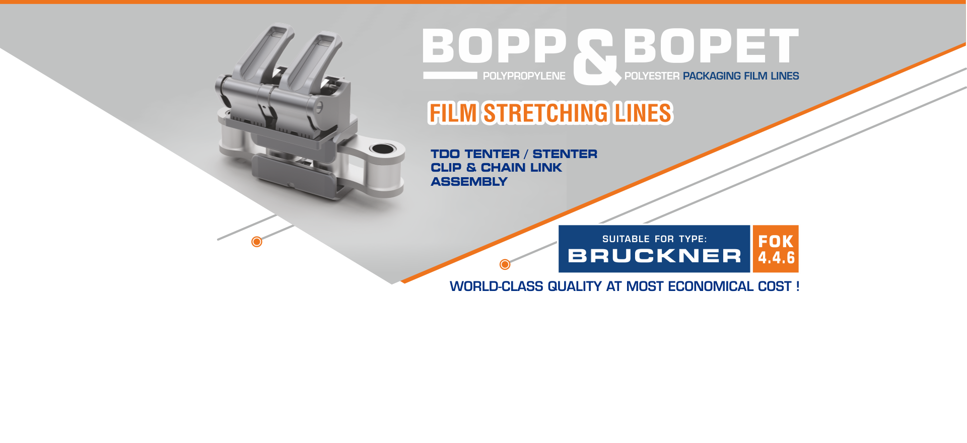 BOPP and BOPET Packaging Film Lines