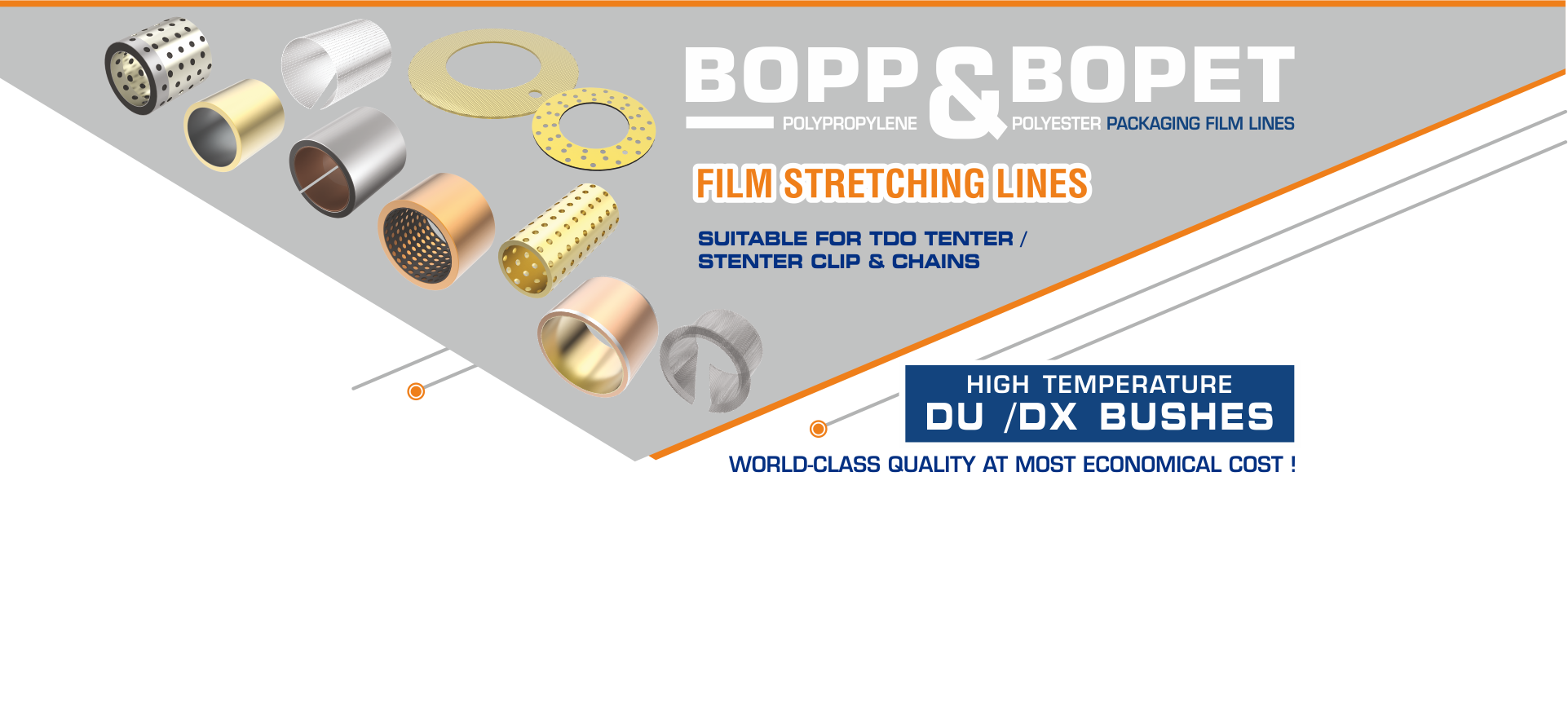 BOPP and BOPET Packaging Film Lines