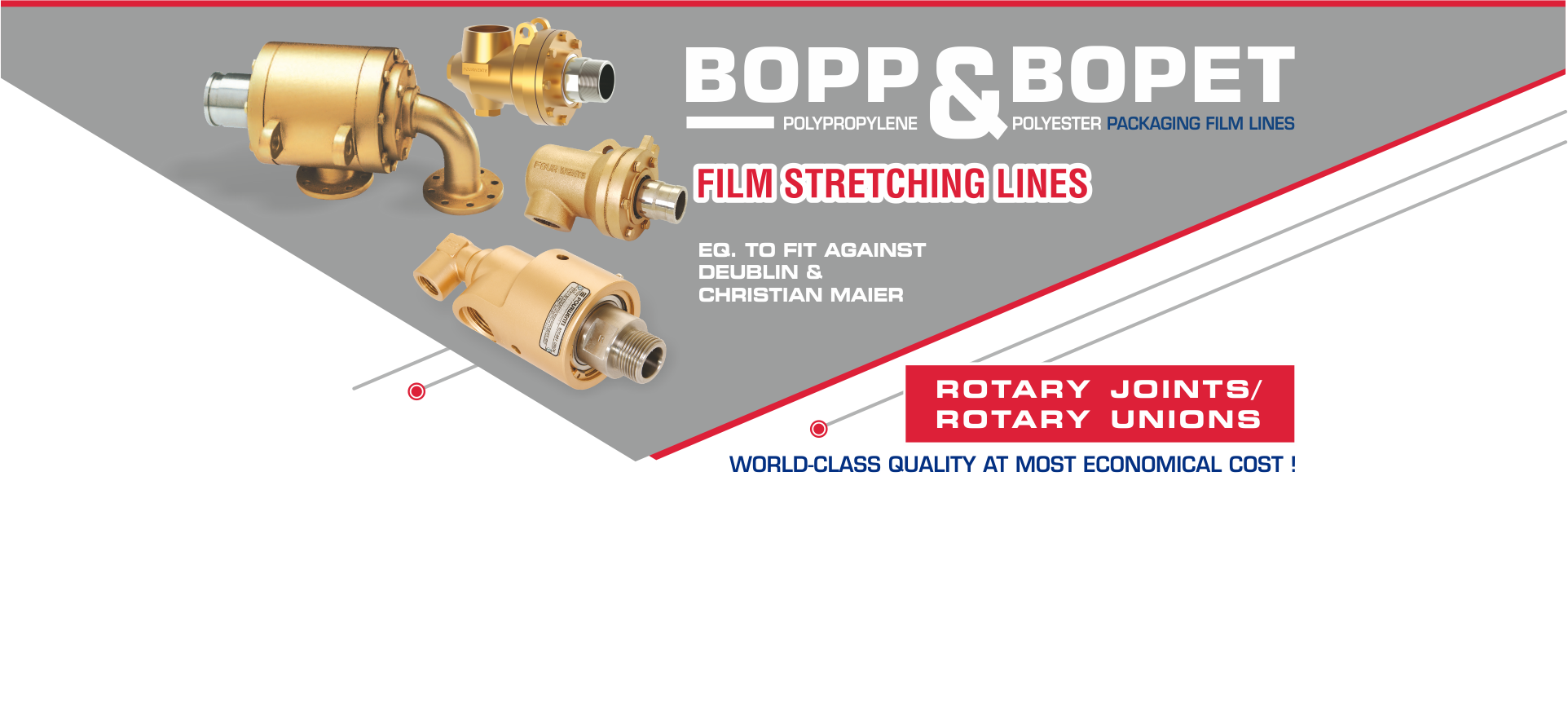 BOPP and BOPET Packaging Film Lines