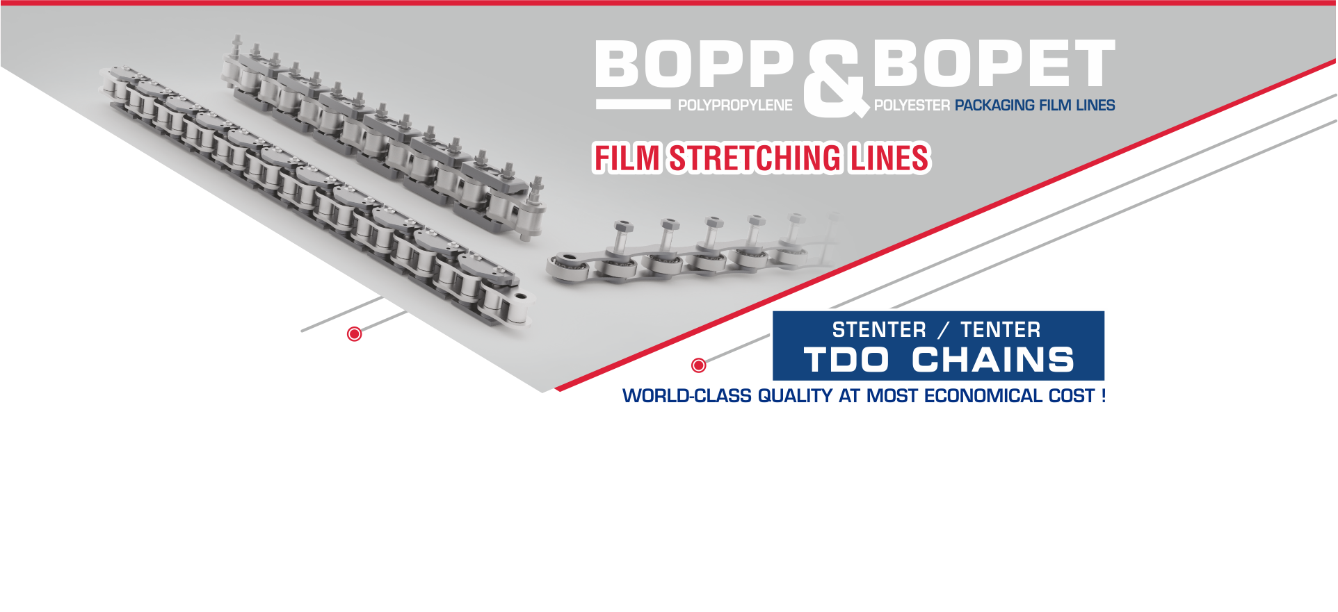 BOPP and BOPET Packaging Film Lines